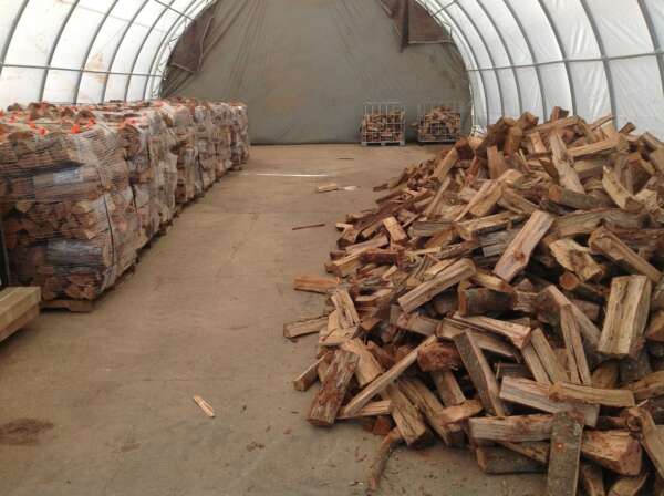 Premium kiln-dried cherry firewood